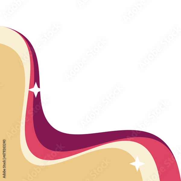 Fototapeta Retro Wave Corner 