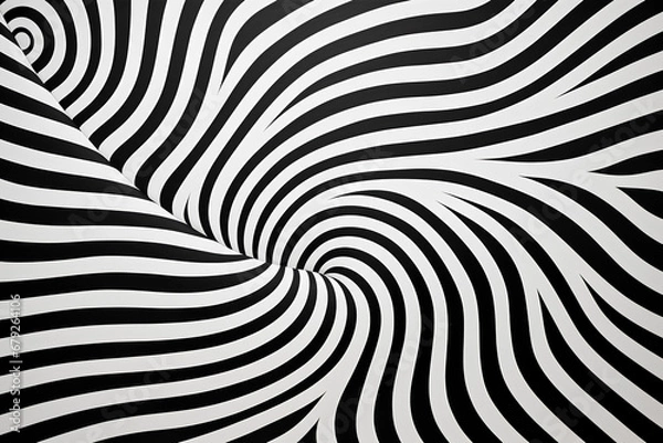 Obraz Shapes in Motion: Op-Arts' Dynamic Visual Language