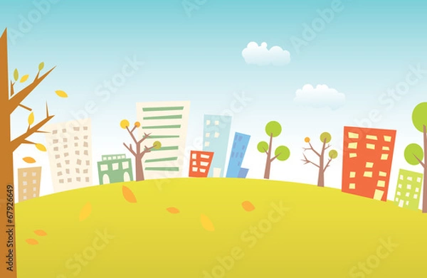 Obraz Urban landscape