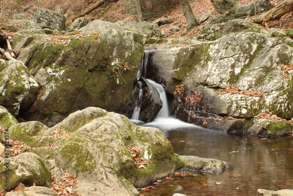 Obraz waterfall in the mountains
