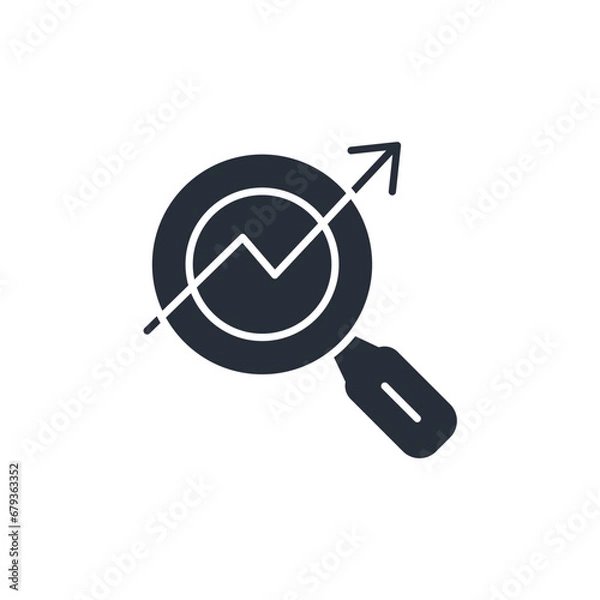 Fototapeta seo icon. vector.Editable stroke.linear style sign for use web design,logo.Symbol illustration.