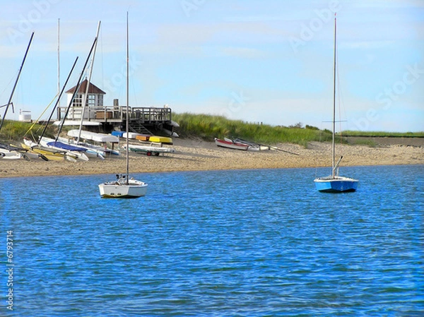Obraz Boote im Hafen