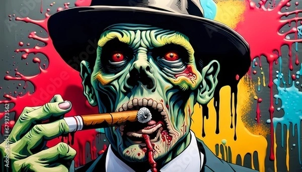 Obraz Zombie portrait
