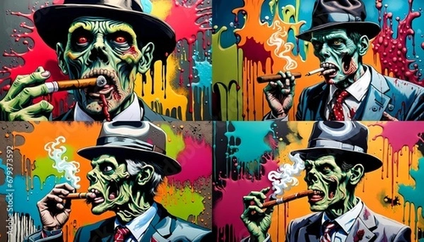 Obraz Zombie portrait