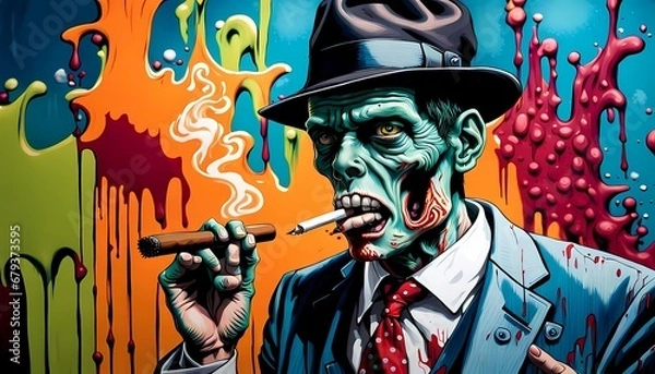 Obraz Zombie portrait