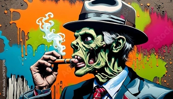 Obraz Zombie portrait