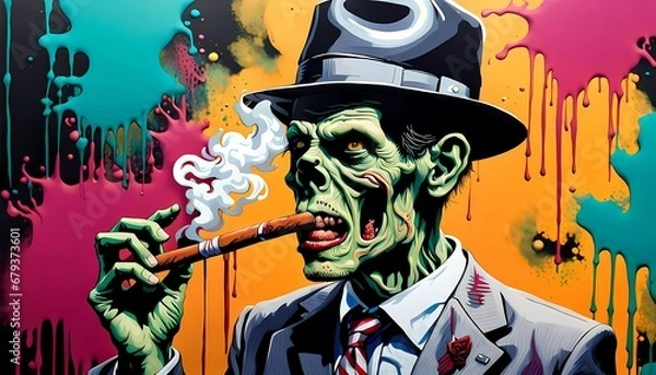 Obraz Zombie portrait