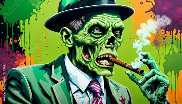 Obraz Zombie portrait