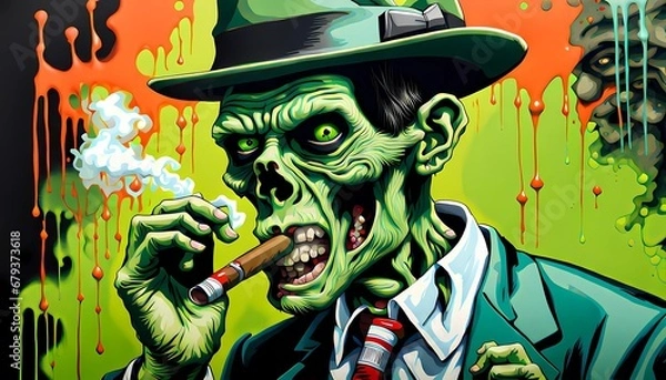 Obraz Zombie portrait