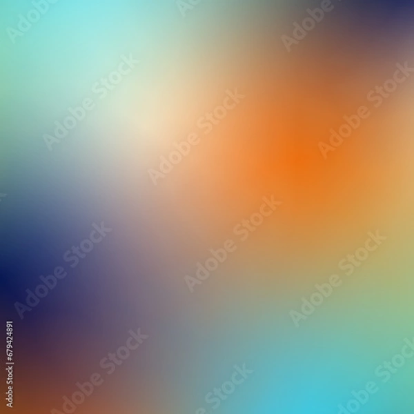 Fototapeta Sunset Gradient Ambient Background 