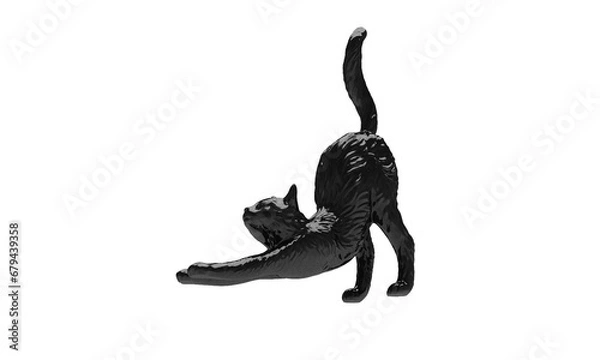 Obraz Cat Puma silhouette