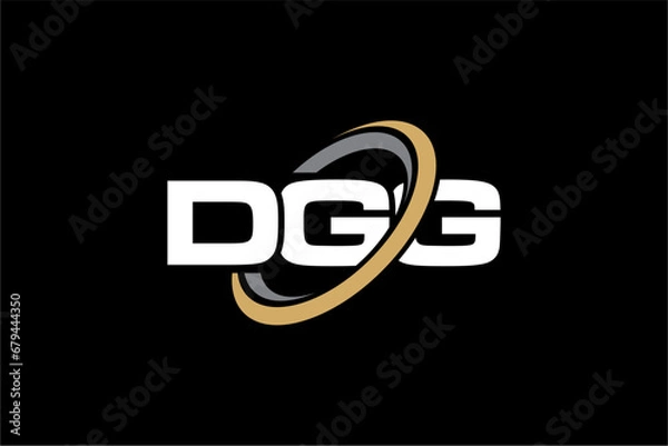 Obraz DGG creative letter logo design vector icon illustration	
