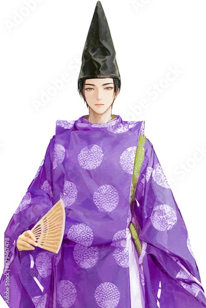 Fototapeta 狩衣の男性