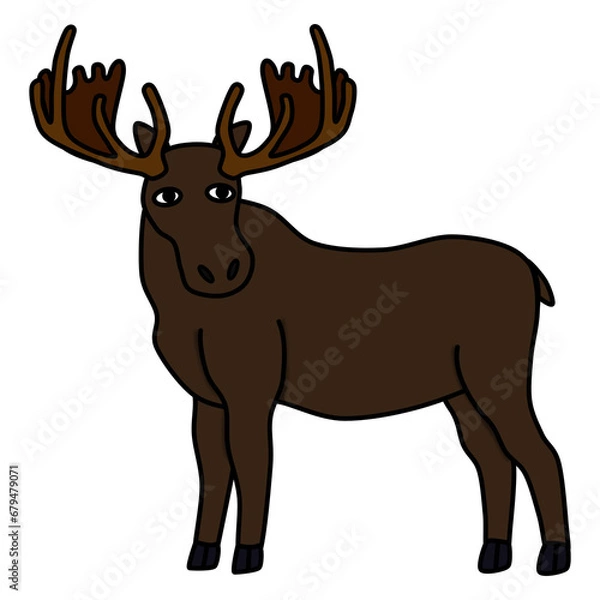 Fototapeta ヘラジカ