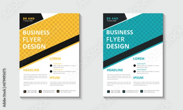Obraz  business Flyer Design