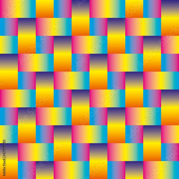 Obraz Hintergrund mit farbigen Quadraten