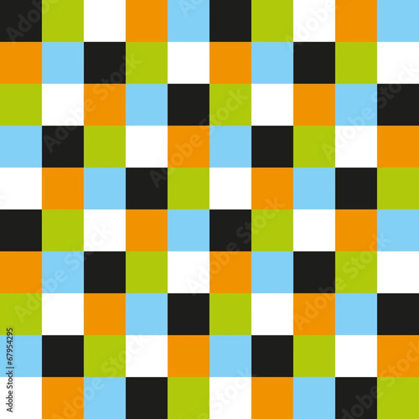 Obraz Hintergrund mit farbigen Quadraten