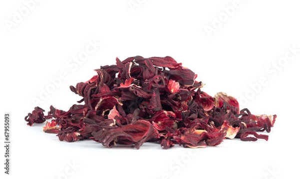 Obraz Sucha herbata z hibiskusa