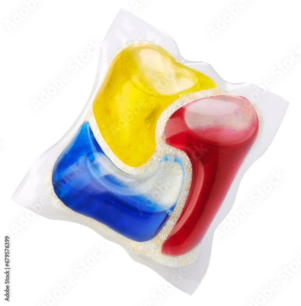 Obraz One dishwasher detergent isolated