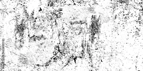 Fototapeta Dust overlay distress grungy effect paint. Black and white grunge seamless texture. Dust and scratches grain texture on white and black background.	