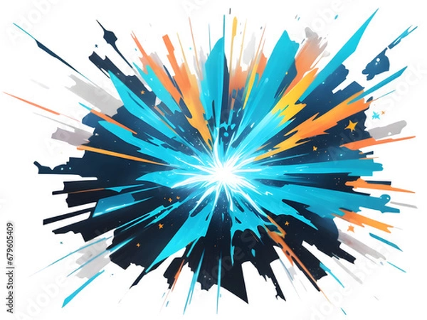 Obraz Boom color2, AI