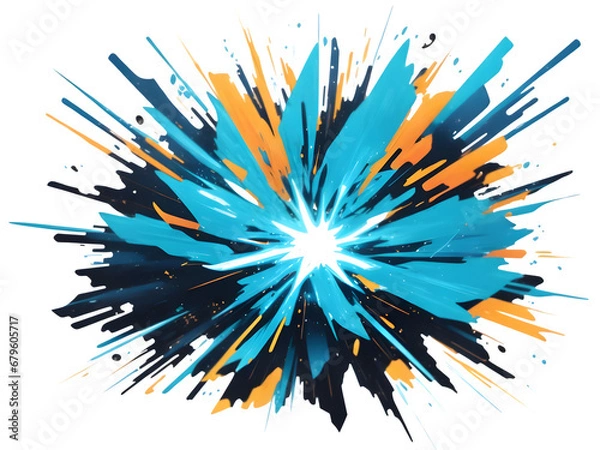 Obraz Boom color3, AI