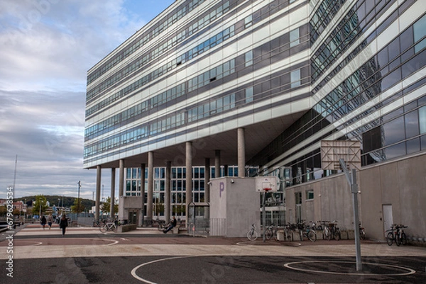 Fototapeta Main Building of the aarhius University