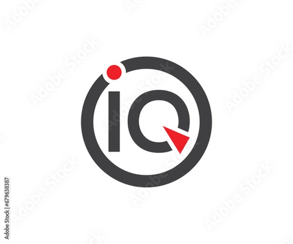 Obraz IG logo vector logo design template