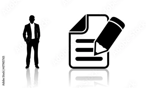 Obraz Silhouette devis