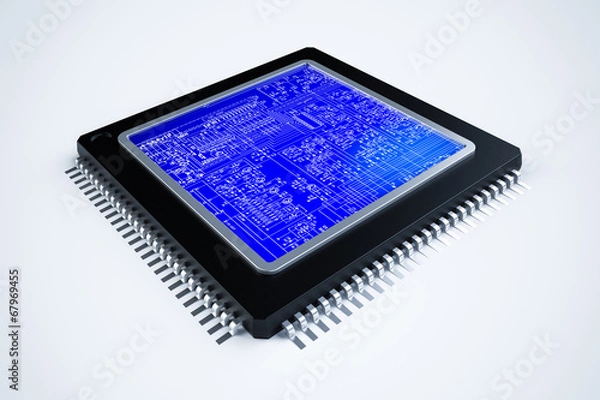 Fototapeta Processor