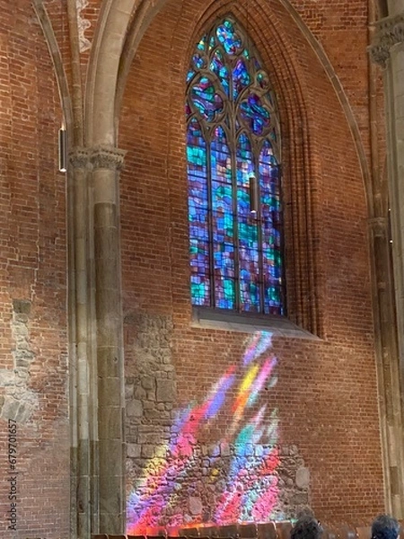 Obraz stained glass window