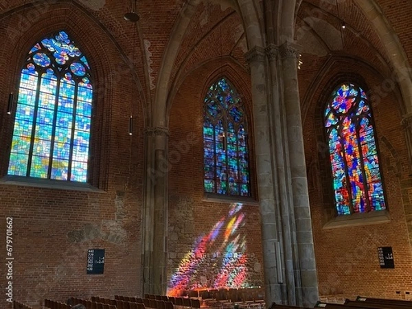 Obraz stained glass window