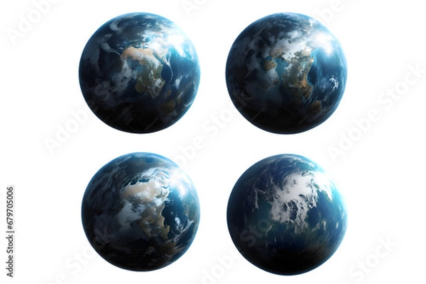 Obraz planet isolated1.