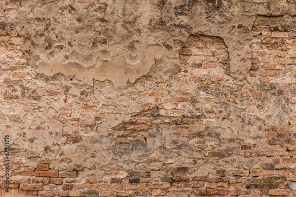 Obraz Klinkerwand, alt