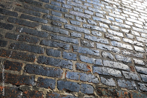 Obraz Pflastersteine im Gegenlicht