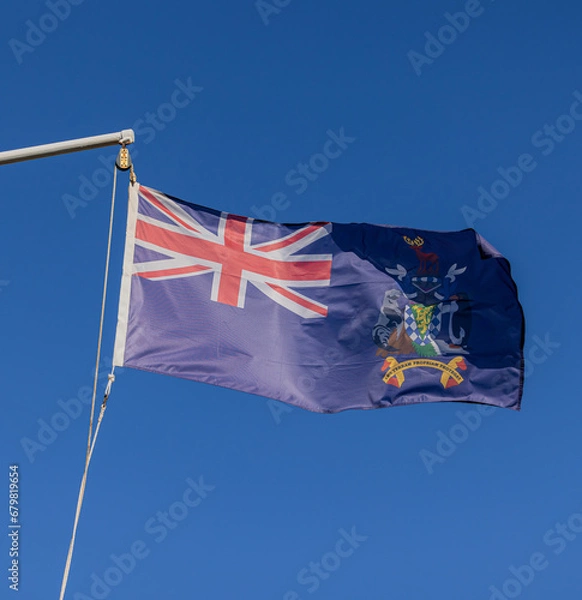 Obraz South Georgia Islands Flag - 1497