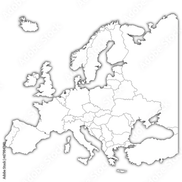 Obraz Europe map
