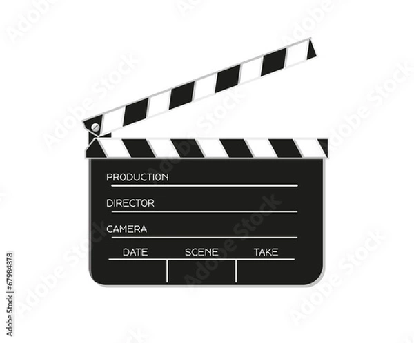 Fototapeta Klapa filmowa