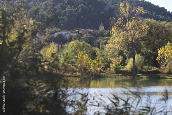Obraz paysage de haute Provence