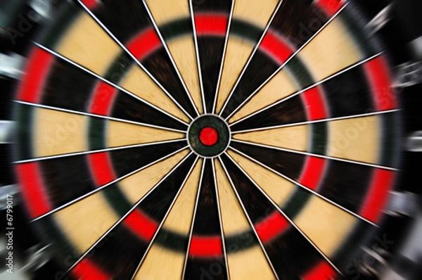 Obraz bullseye zoom