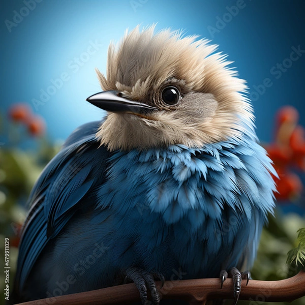 Fototapeta lilac roller