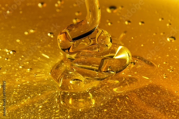 Obraz Honey Pouring Waves