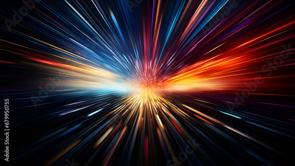 Fototapeta abstract light background | generative AI