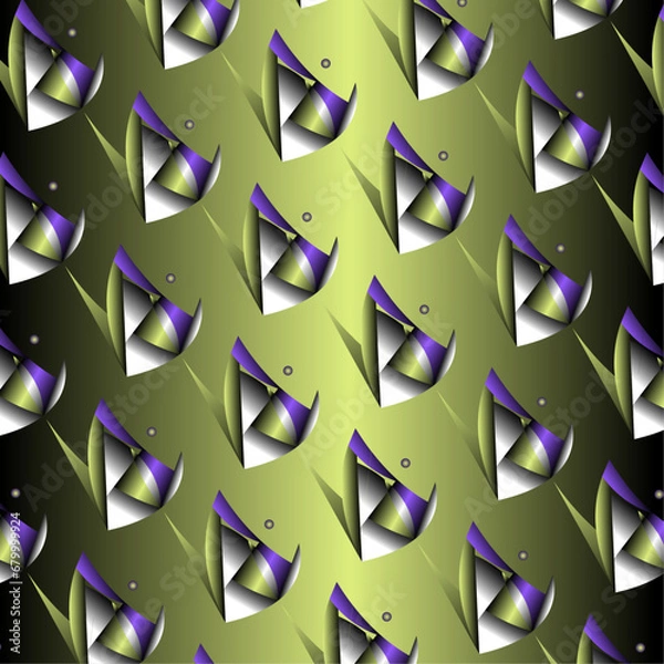 Fototapeta abstract geometric pattern