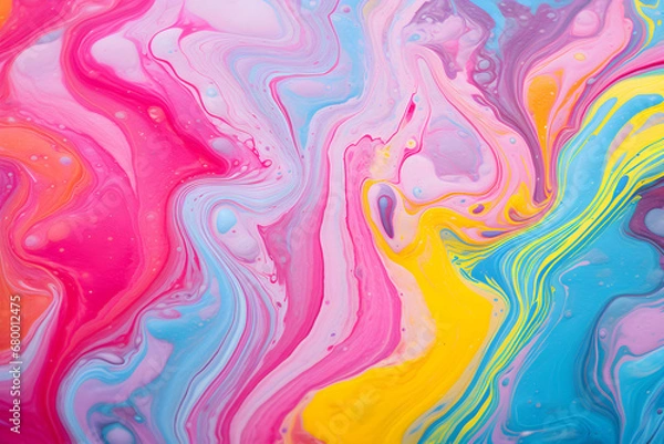 Fototapeta rainbow marble texture