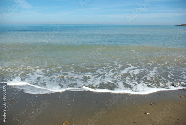 Fototapeta vagues plage