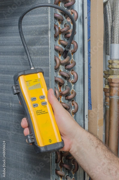 Fototapeta Refrigerant Leak Detection