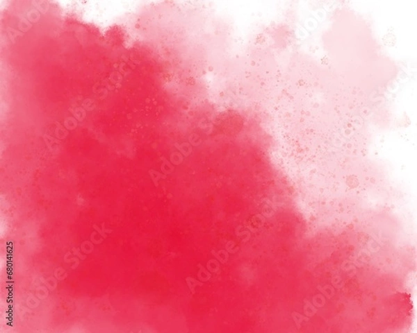 Fototapeta Abstract watercolour background in pink shades