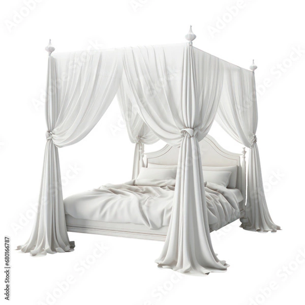 Fototapeta Canopy bed
