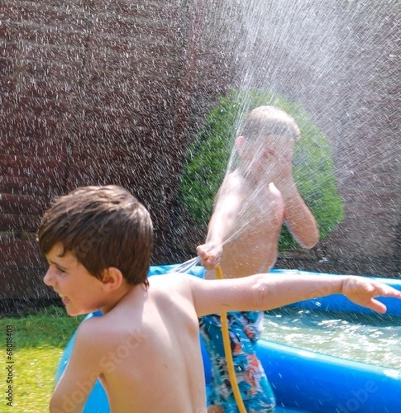 Fototapeta watery fun